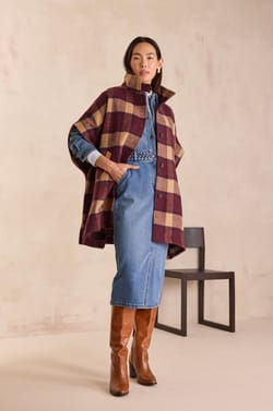 BLAIRE denim dress;${refinementColor}