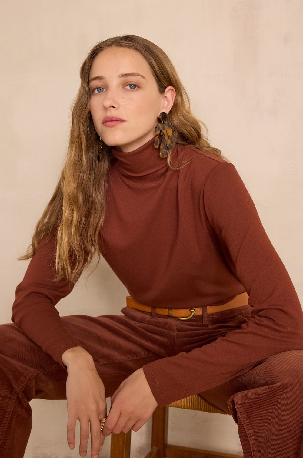 FERGUIE cotton T-shirt;${refinementColor}