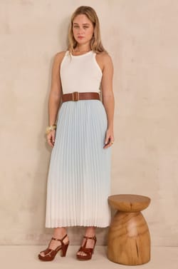 Pleated Skirt ODESSA;${refinementColor}