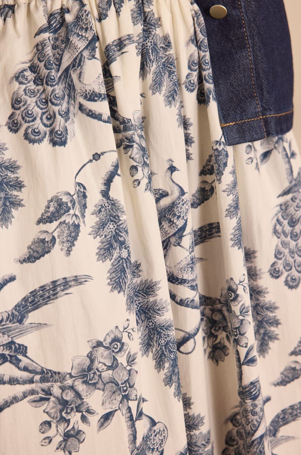 BRUNE cotton skirt;${refinementColor}