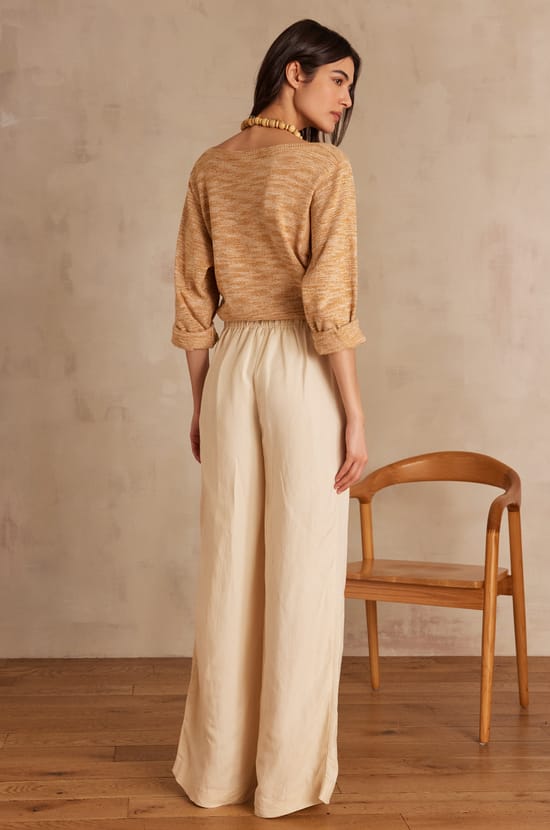 Pantalon BRADLEY en lin;${refinementColor}