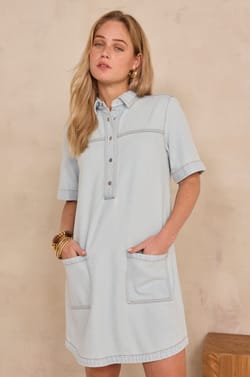 Short and straight dress RITA;${refinementColor}