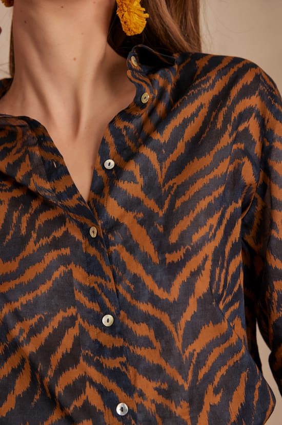 Baumwollbluse COLETTE;${refinementColor}