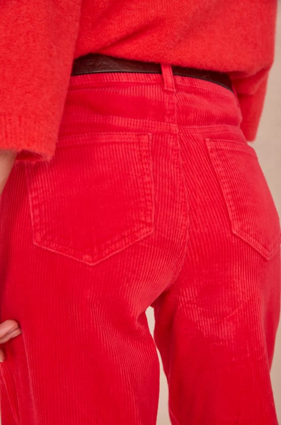 TRISTAN corduroy trousers;${refinementColor}