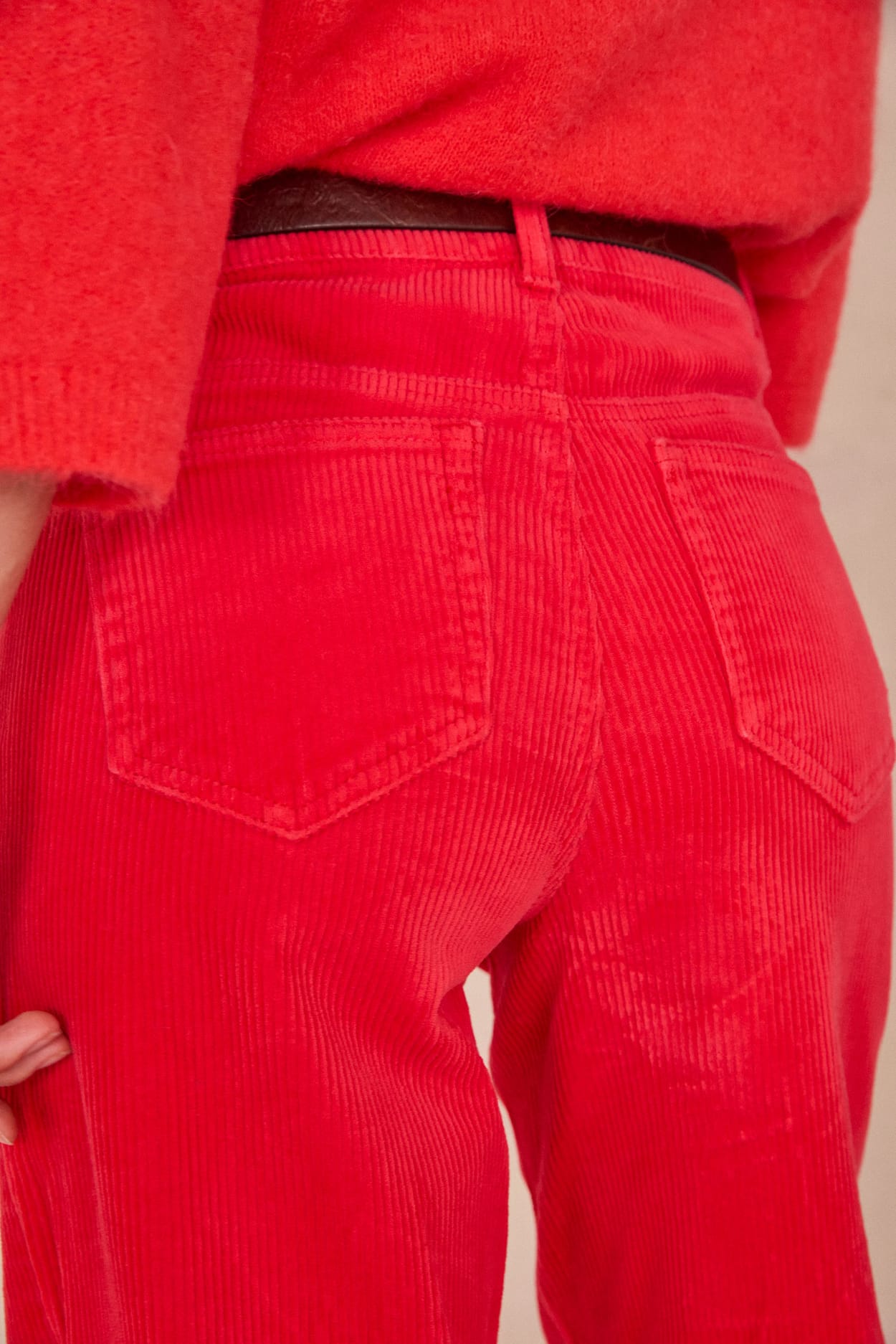 TRISTAN corduroy trousers;${refinementColor}