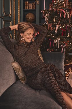 Pull irisé en viscose BETHANY;${refinementColor}