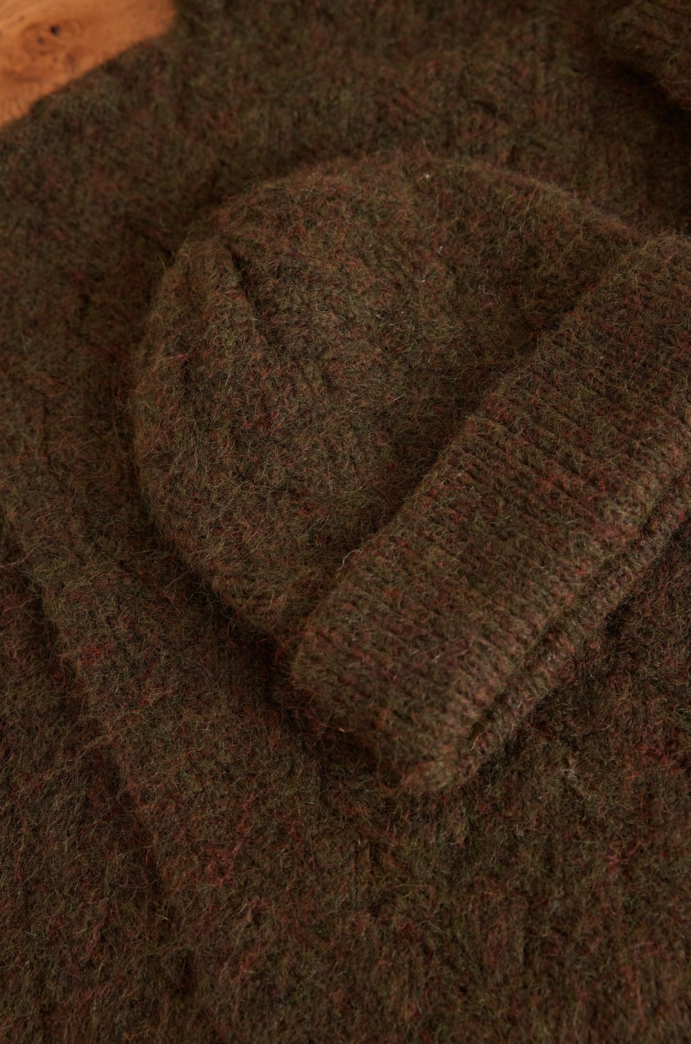 HADAMO cable knit hat;${refinementColor}