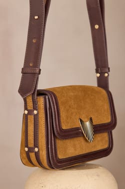 LEONARD MINI leather bag;${refinementColor}