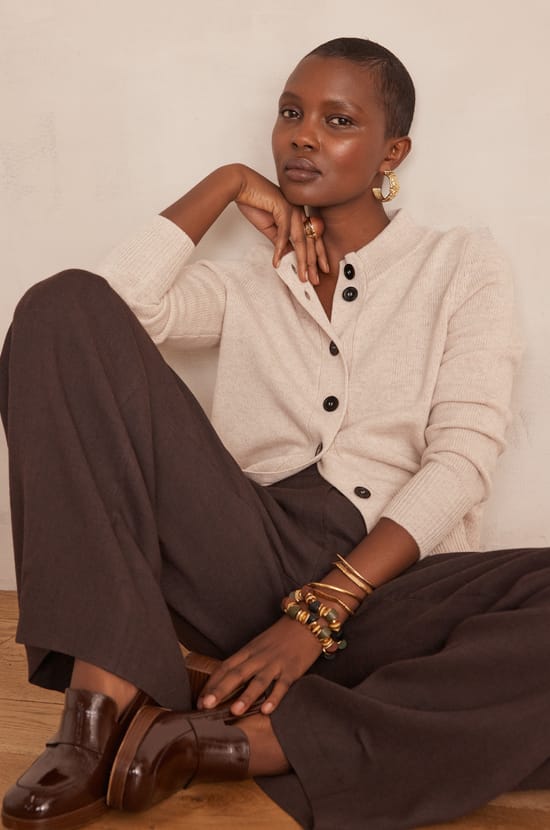 CHRIS Wool Cardigan;${refinementColor}