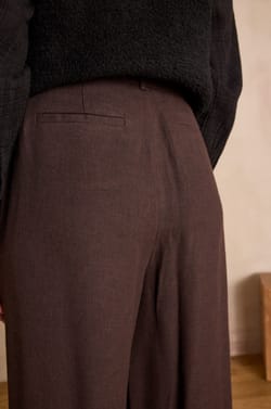 Pantalon FLAUBERT wide leg;${refinementColor}