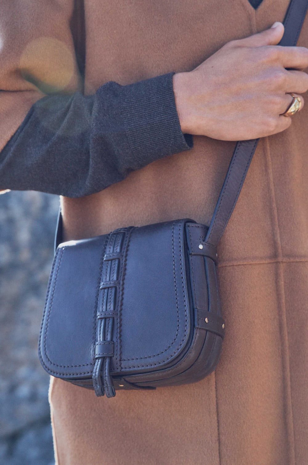 Sac en cuir  LUCIEN MINI;${refinementColor}