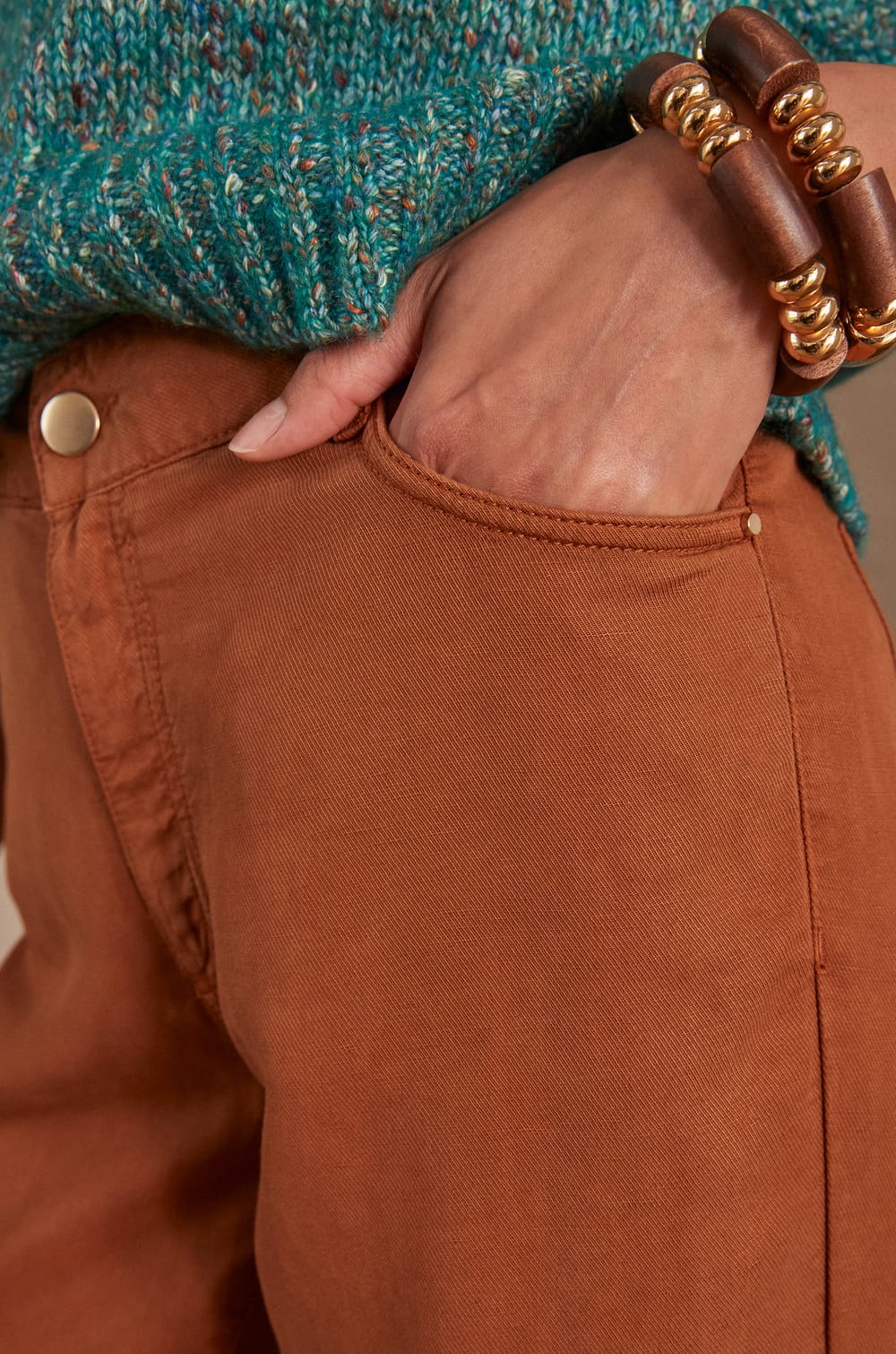 Pantalon large SANDY;${refinementColor}