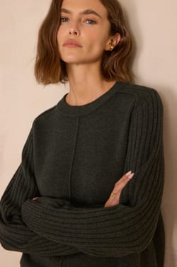 BROOKLYN ribbed wool jumper;${refinementColor}