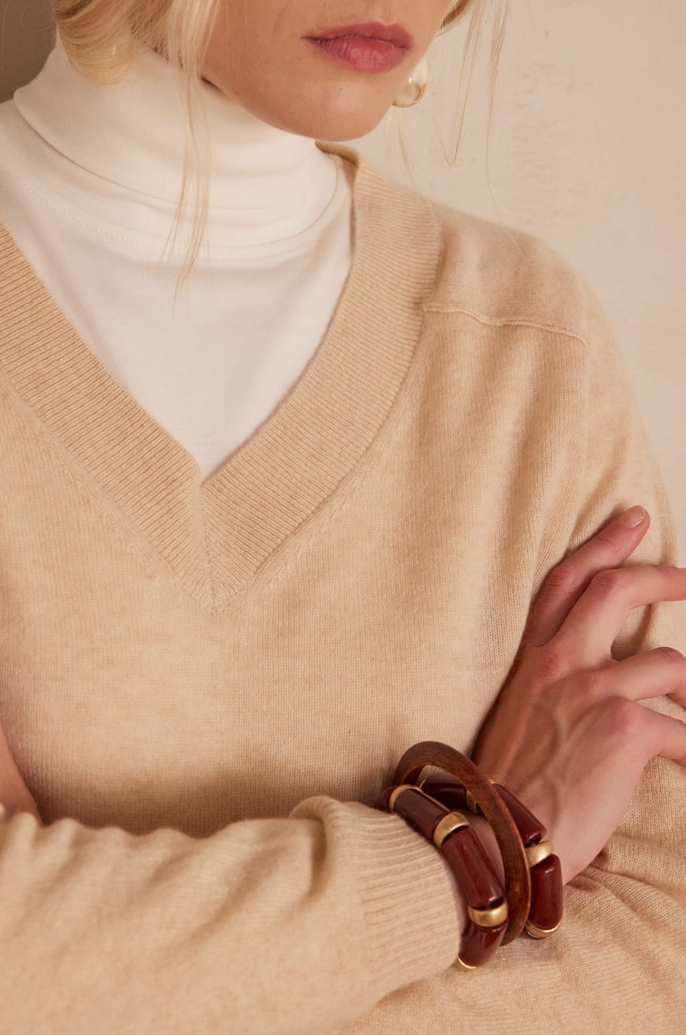 BARY jumper in 100% cashmere;${refinementColor}