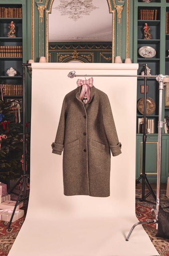 Manteau long en laine DUKE;${refinementColor}