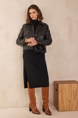 Wool and yak jumper dress BELLA;${refinementColor}