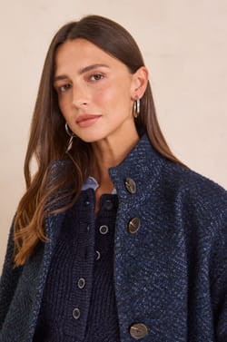 ARMANCE mid-length coat;${refinementColor}