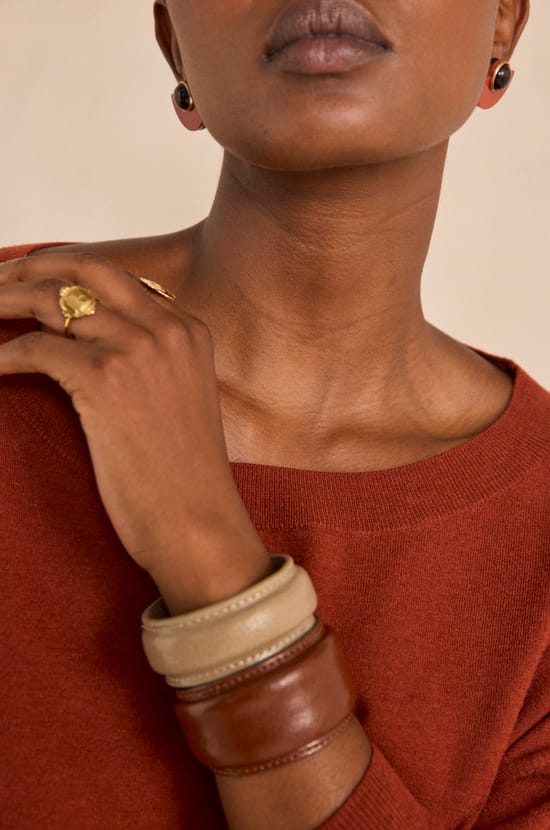 ADONIS long-sleeve blended wool sweater;${refinementColor}